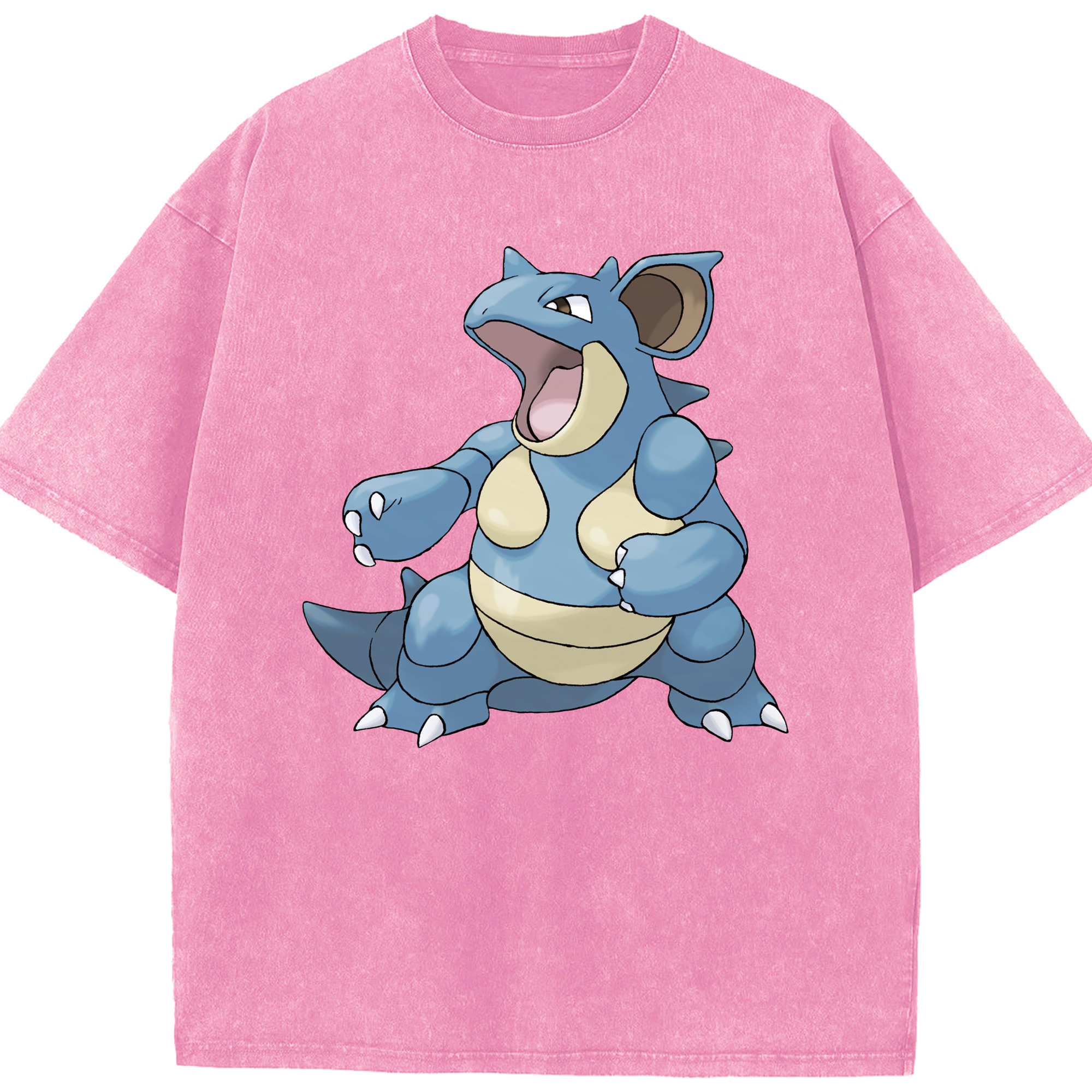 （画像用） ポケットモンスター Pokémon 綿100% ヴィンテージ風 半袖Tシャツ（フロントプリント）